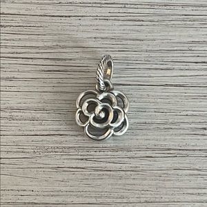 Brighton Flower Silver Charm NWOT